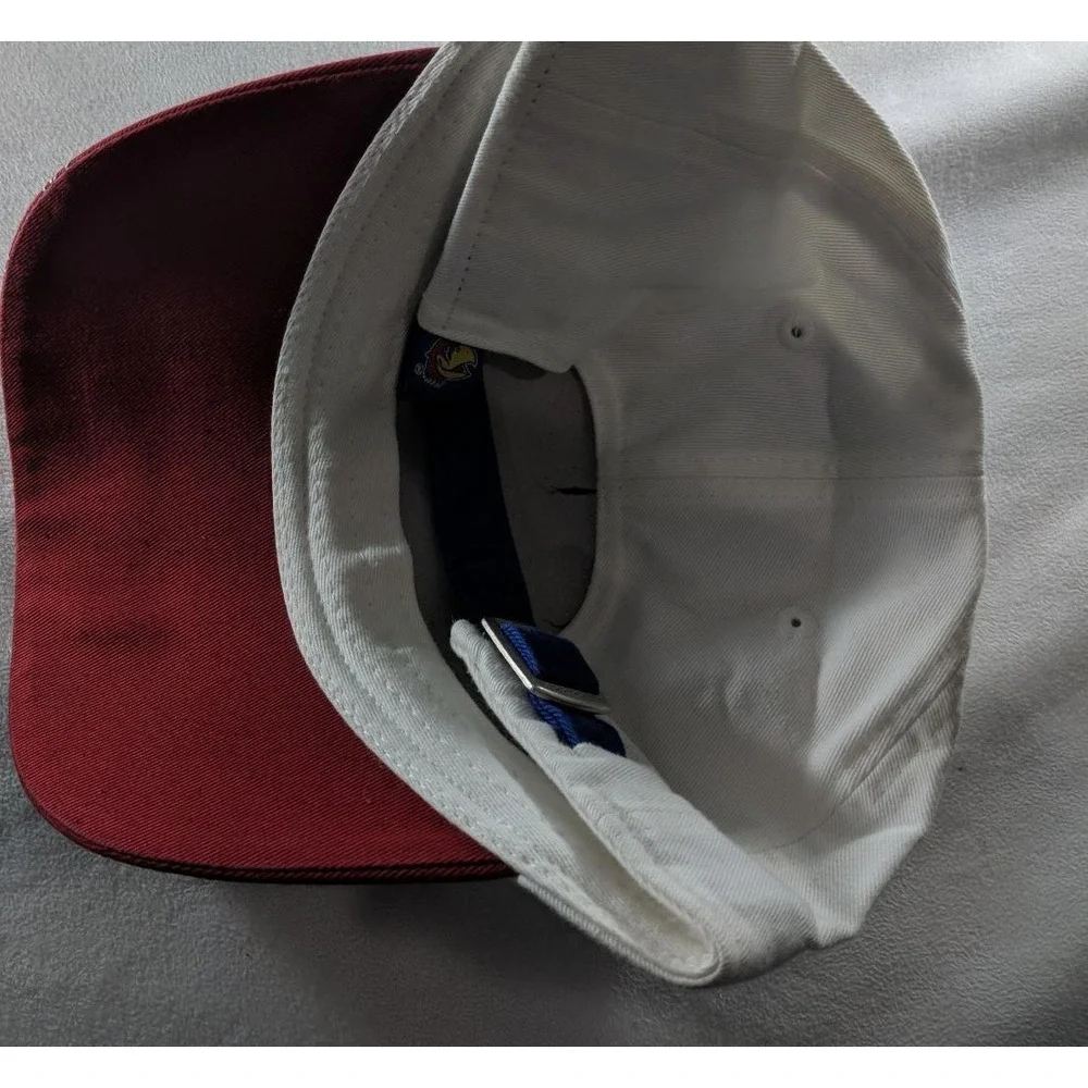 Adidas Adult One Size Fits All Kansas Jayhawks NCAA‎ Baseball Hat Cap NEW